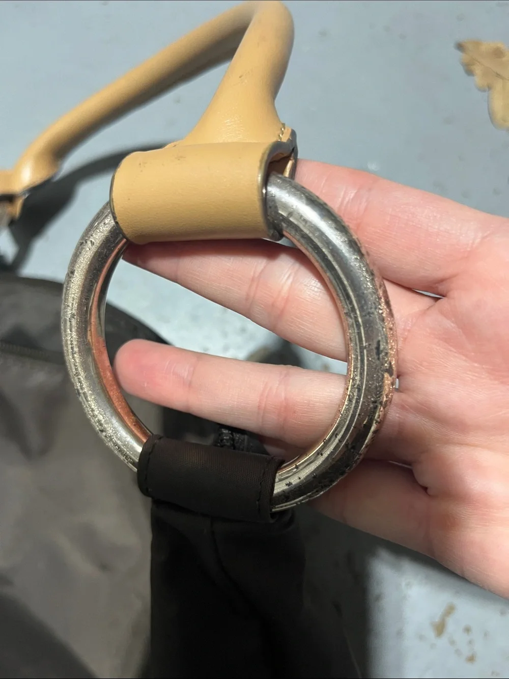 Sequoia leather loop